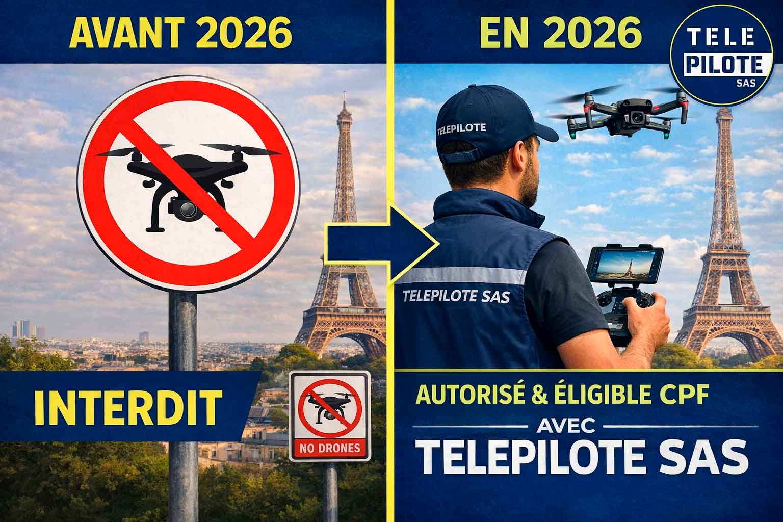 drone vol agglomération