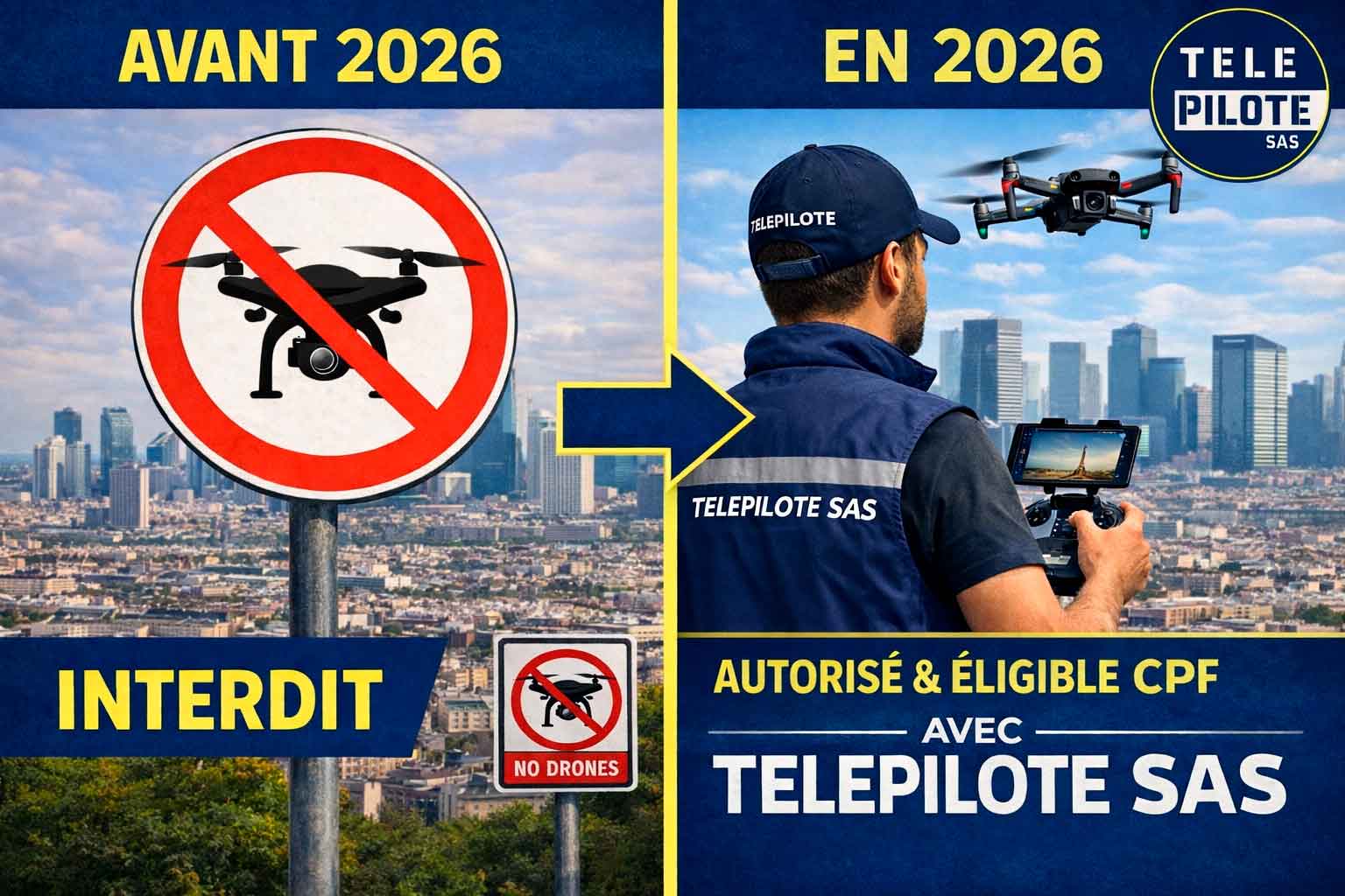 formation drone agglomération open